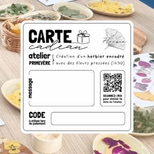 Carte cadeau "Primevère"